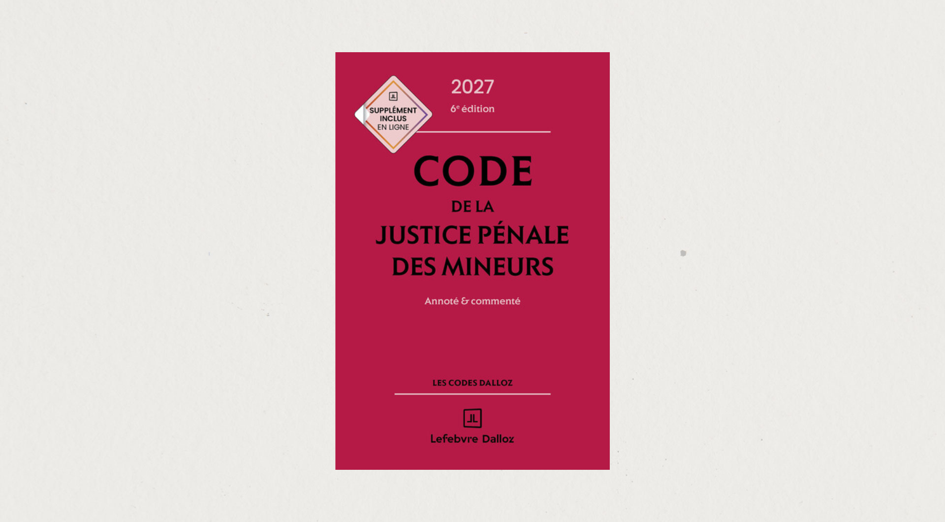 Illustration de l'article Code de la justice pénale des mineurs 2027 